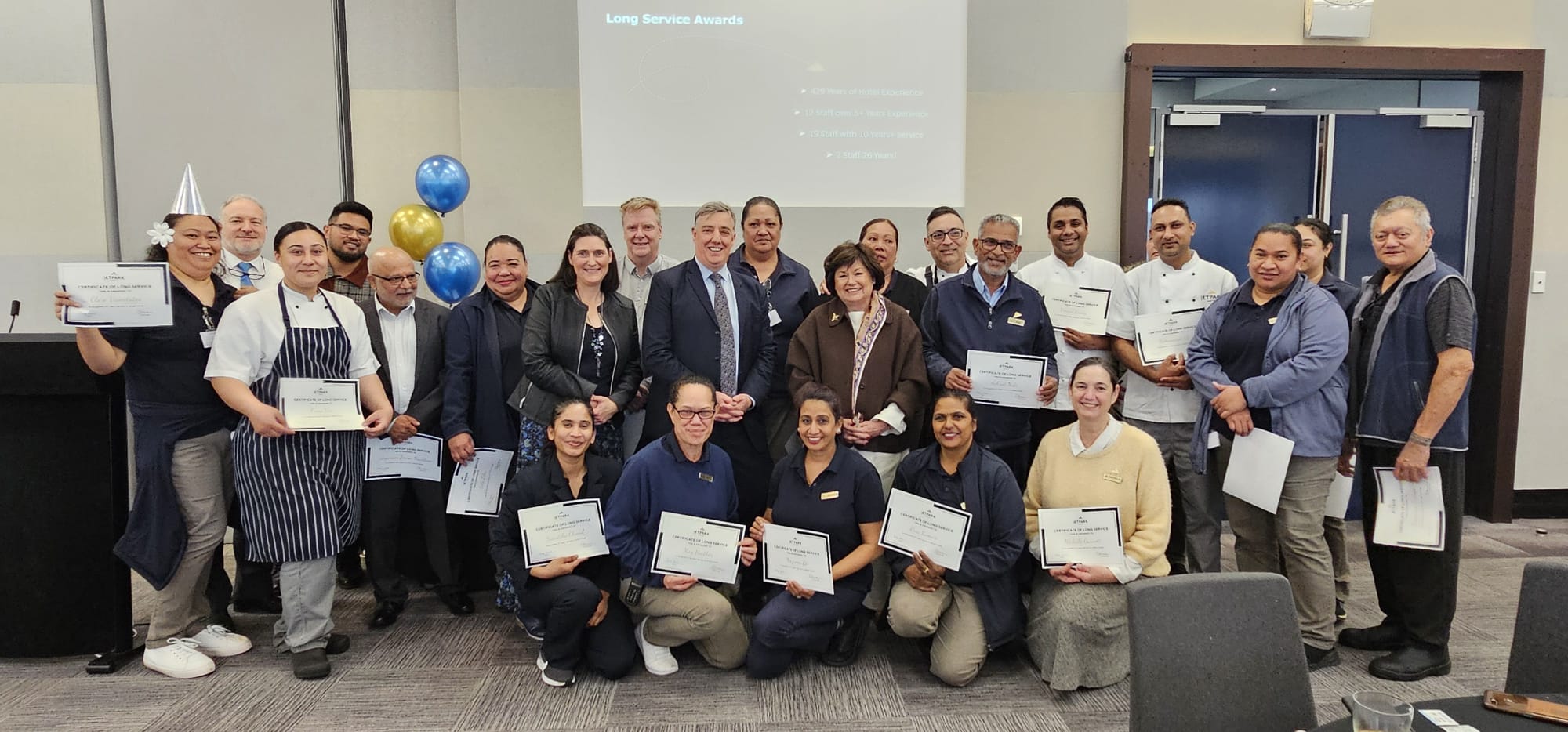 JetPark Long service awards